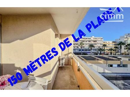 vente appartement 3 pièces 31 m² canet-en-roussillon (66140)