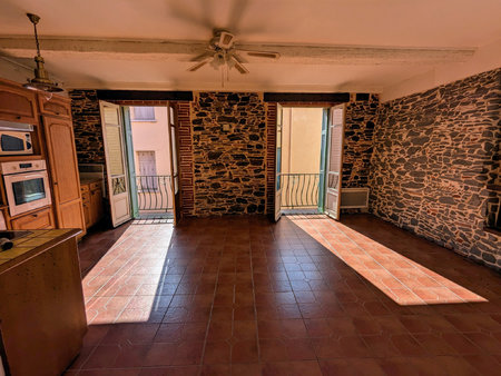 appartement 3 pieces centre-ville collioure