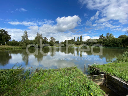 terrain de loisirs avec 2 etangs