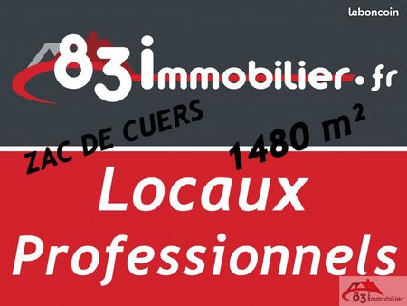 local 1480 m² cuers