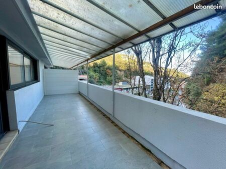 appartement 2p  41 m2  terrasse sud- est de 19m2  aperçu mer - canta galet