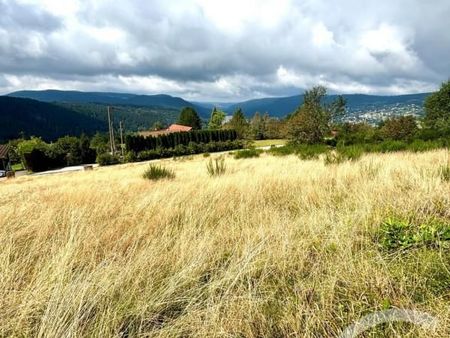 terrain 1 055 m² gerardmer