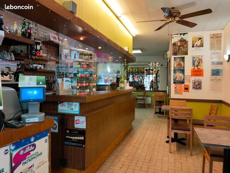 vente fonds de commerce bar  tabac et jeux