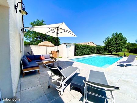 villa avec piscine 130 m2 vallon pont d’arc