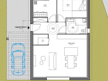 maison 3 pieces 80m2 chilly le vignoble lot 7b