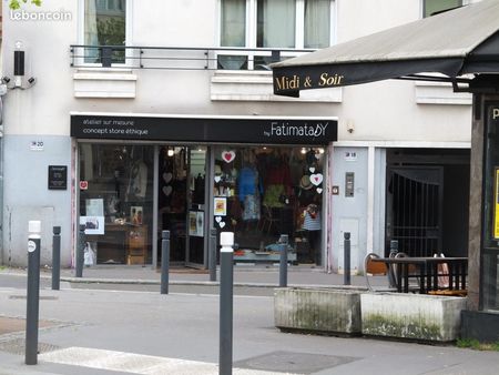 restaurant 1 pièce 60 m² montreuil