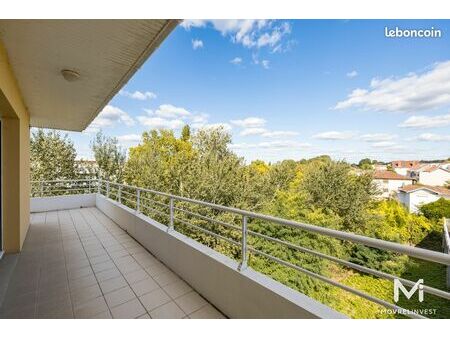 appartement t3 85m² terrasse et garage