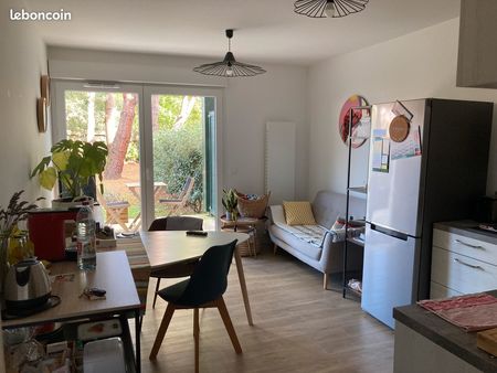 appartement 2 pièces 40m2 avec jardin