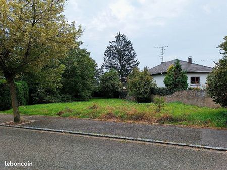 terrain constructible sur les hauteurs de lutterbach