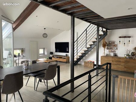 appartement duplex + mezzanine 128m2