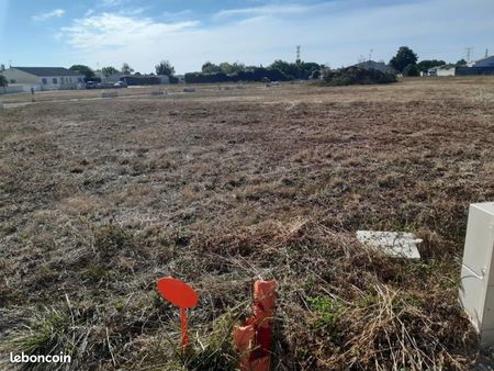 terrain 426 m² marennes hiers brouage