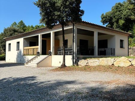 maison individuelle neuve sur les hauteurs d’anduze