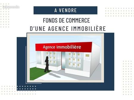 annonce immobilière : opportunité d'investissement dans une agence immobilière prospère