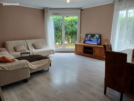 gonesse centre appartement 3 pieces avec terrasse et jardin