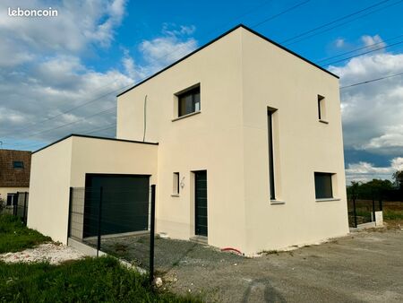 maison neuve contemporaine travaux achevés août 2024