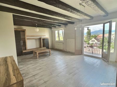 colmar ouest appartement 2 chambres  2 balcons  cuisine équipée 77m²