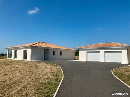 villa neuve de 165 m²  garage indépendant 54 m² terrain 11223 m² avec vue panoramique