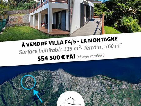 villa f4/5 à la montagne