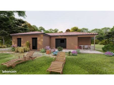 maison en bois 4 pièces 90 m²