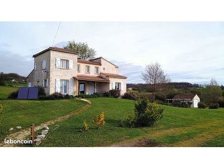 maison sur grand terrain m2 dépt du lot quercy 46