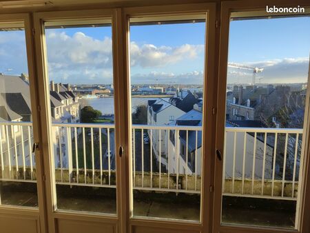 saint malo – quartier de saint servan - appartement t2 de 58 m² habitables + 28 m² de dépe