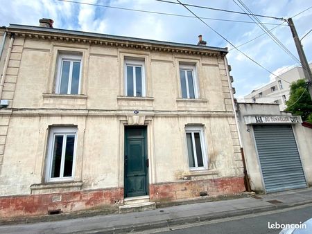 bordeaux bacalan belle maison pierre à rénover avec jardin