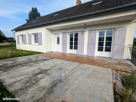 maison individuelle sur sous-sol avec grand terrain sur prémery