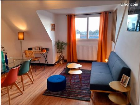 appartement t2 meublé lumineux  idéalement situé et tout équipé