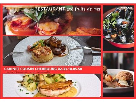 fonds de commerce restaurant cherbourg en cotentin