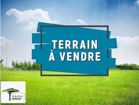 vente terrain 1000 m²