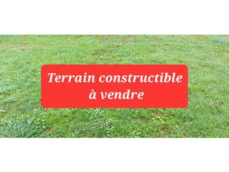 terrain à bâtir viabilisé dans un lotissement