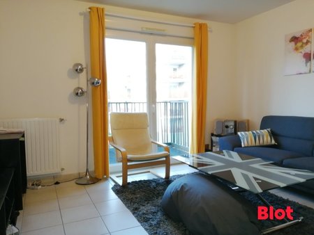 exclusivité blot immobilier - a louer - nantes pont du cens – t2 de 40.29m² - balcon -park