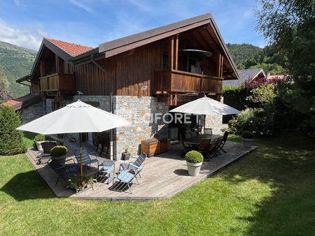 73210 la plagne tarentaise belle maison t6 avec terrasse  garage  jardin