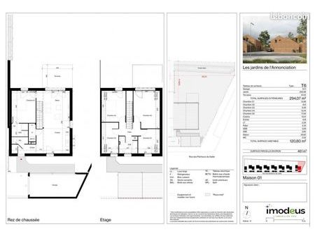 maison 6 pièces 120 m²