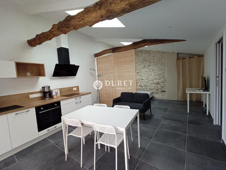 location appartement t1 meublé à vallet (44330) : à louer t1 meublé / 35m² vallet