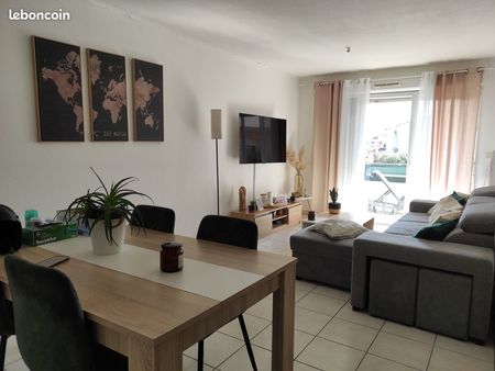 appartement t3 de 63 m² avec terrasse couverte