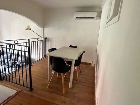 f1 + mezzanine (loft) quartier nice cessole