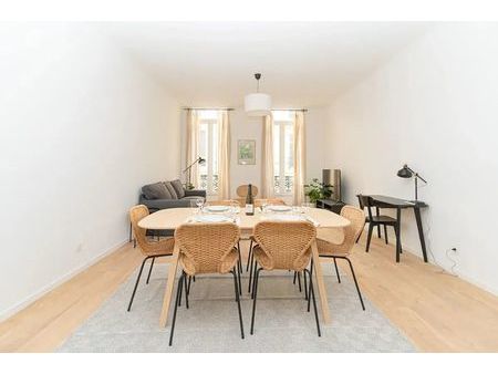 appartement à louer - 3 chambres - 95m2 - marseille 1er - meublé  clim  fibre