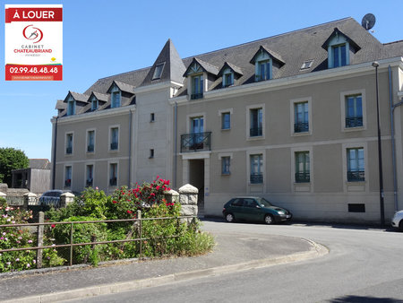 a louer - dol de bretagne - t2 meuble - dernier etage - parking