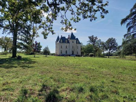 exclusivite - vendee - château du 19ème siècle - propriété de 14ha