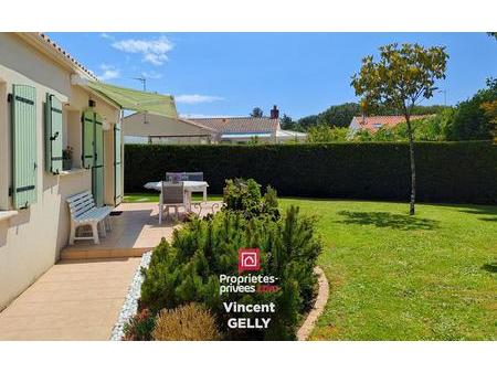 les sables d'olonne- quartier la vannerie ? maison de plain-pied  3 chambres  jardin arbor