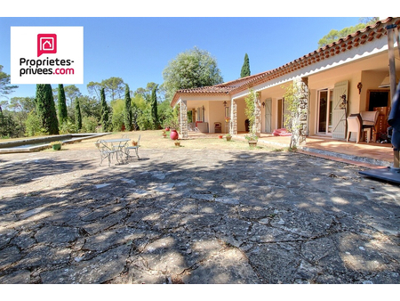 villa lorgues 6 pièces 170 m2 sur 8000 m²