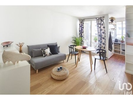 vente appartement 1 pièce de 34 m² à paris (75020)