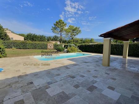 vente maison piscine à fayence (83440) : à vendre piscine / 135m² fayence