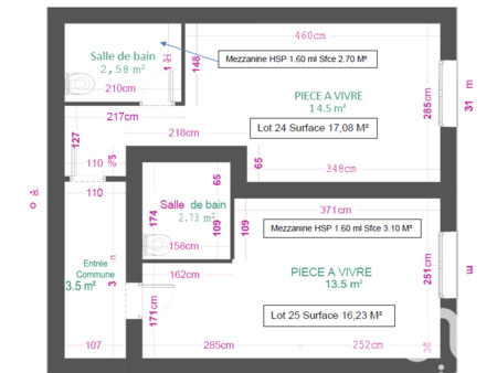 vente appartement t1 à lyon 8e (69008) : à vendre t1 / 16m² lyon 8e