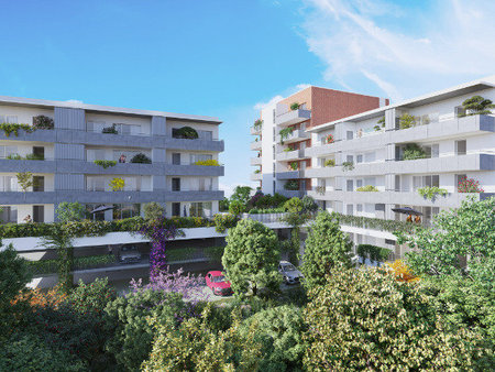 vaste appartement t3 de 68m² neuf avec deux terrasses