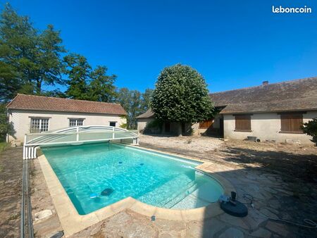 maison avec dépendance et piscine