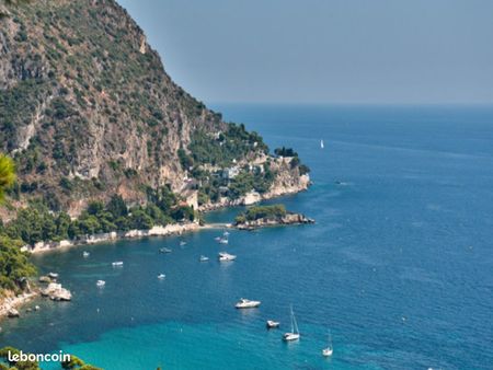 eze - villa à terminer dans un style bourgeois raffiné avec vue imprenable sur la mer