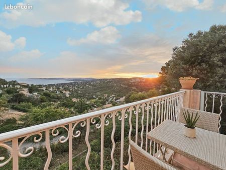 magnifique vue sur le golfe de st tropez