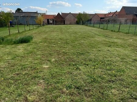 terrain 1000 m2 cloture